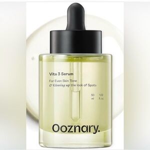 NEW IN BOX Ooznary Vita 3 Serum for even skin tone, glowing, face, skincare